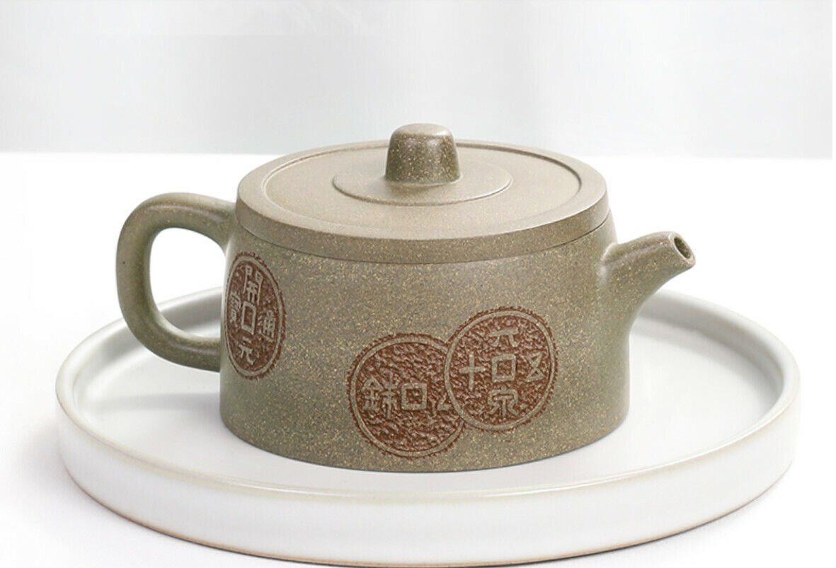 180cc中国宜兴手工紫砂茶壶段粘土韩华胡公福茶壶-