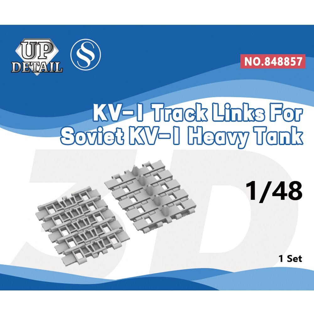 SSMODEL SS848857 1/48 Model Upgrade Parts Track Links For Soviet KV-1 Heavy Tank