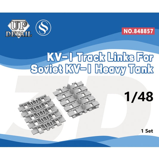 SSMODEL SS848857 1/48 Model Upgrade Parts Track Links For Soviet KV-1 Heavy Tank