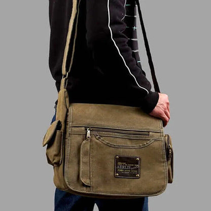 Men's Canvas Bag Men Crossbody Bag Men Messenger Bag Man Travel Shoulder Bags