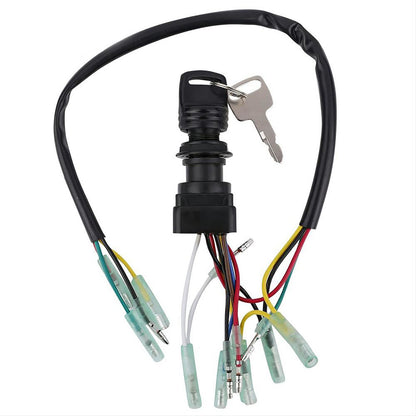 1 Set Ignition Main Key Switch Kit For Yamaha Outboard Motor Control Box