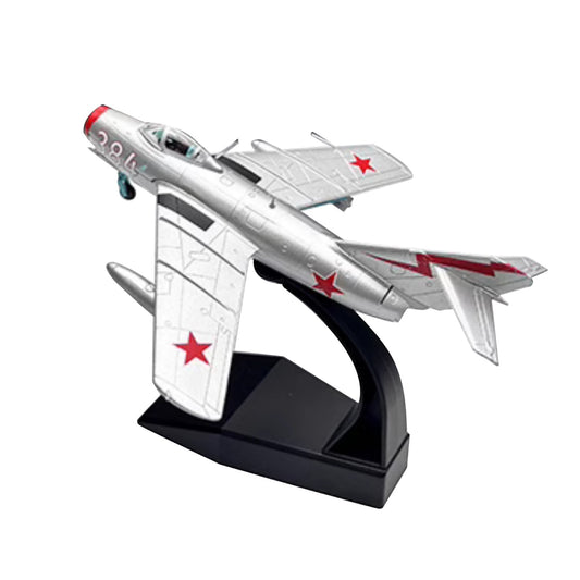 14.5cm Alloy 1/72 Scale MiG-15 Fighter Aircraft Model Plane Toy Decor Collection