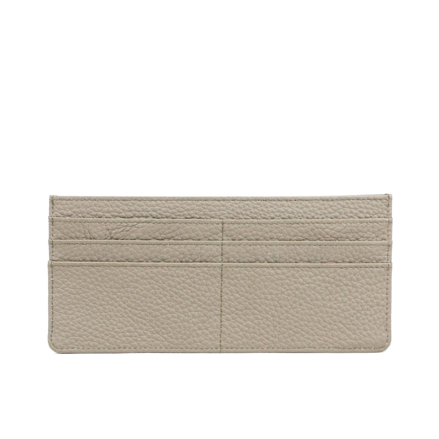 Genuine Leather Card Wallet Flat Purse Ultra Thin Leather Long Wallet 9*20 CM