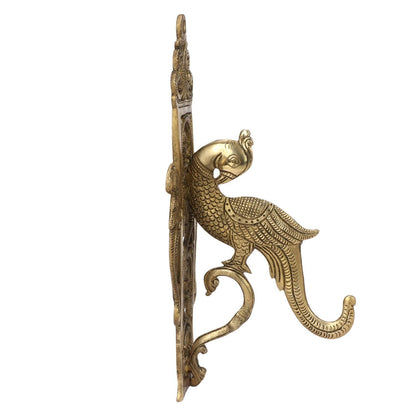 Brass Parrot Wall Bracket Decorative Wall Hook for Hanging Lamps Home Decor