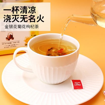 45g Honeysuckle Chrysanthemum Goji Berry Tea Health-preserving Tea Herbal Tea
