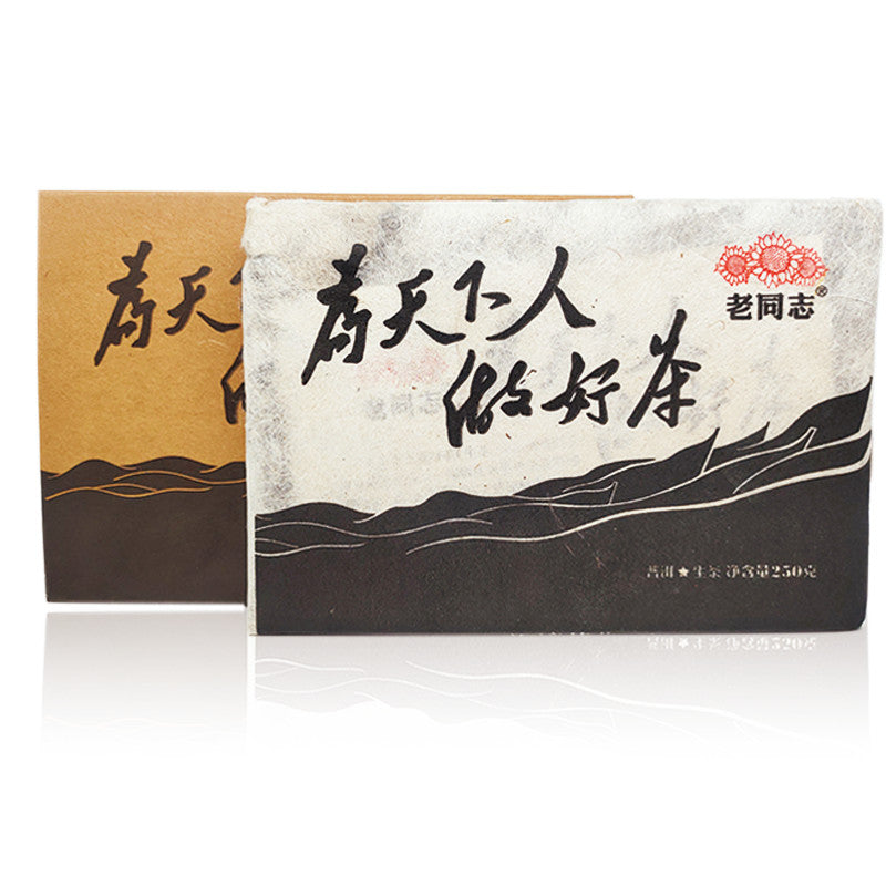 2017 HAIWAN Wei Tian Xia Ren Zuo Hao Cha Pu-erh Tea Raw Puer Pu'er Brick 250g