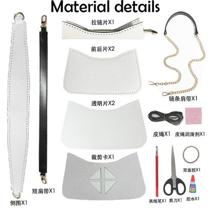 Underarm Bags Shoulder Pouch Crossbody Handmade Purse Handbags Polyester Saddle