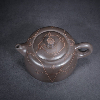 Chinese Yixing Zisha Clay Handmade Exquisite Teapot（天际 底款：汪寅仙）