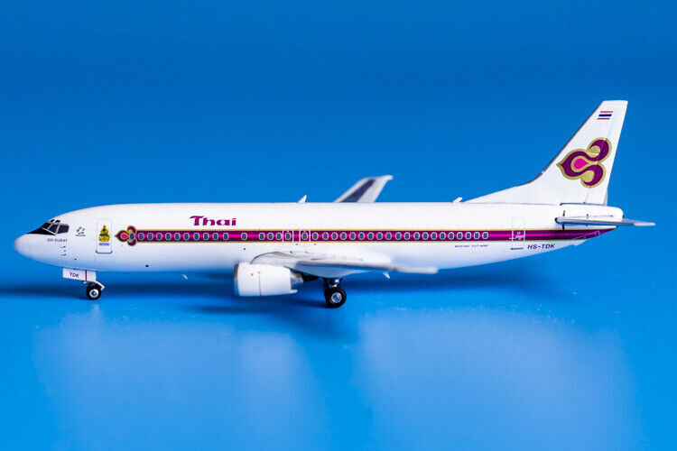 1:400 Phoenix Thai Airways BOEING 737-400 Passenger Airplane Diecast Plane Model