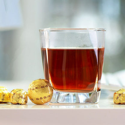 Yunnan Pu-erh Ripe Glutinous Rice Fragrant Xiao Tuo Tea MINI TUO CHA Tuocha Puer