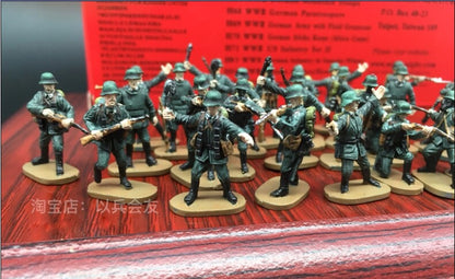 1/72 36Pcs World War I German Soldier Model