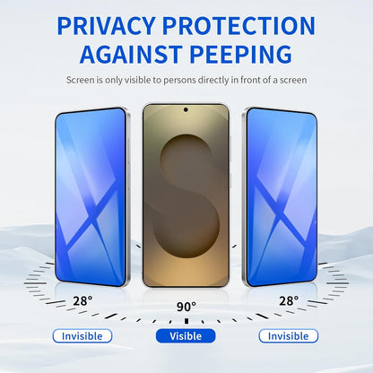 2 Pack for Samsung Galaxy S25 Ultra Privacy Screen Protector[Colorful-Blue][0.08