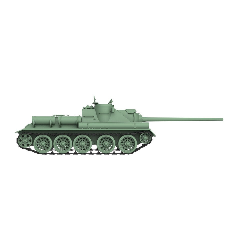 SSMODEL SS87753 1/87 HO Scale Military Model Kit Soviet SU-100 Tank Destroyer