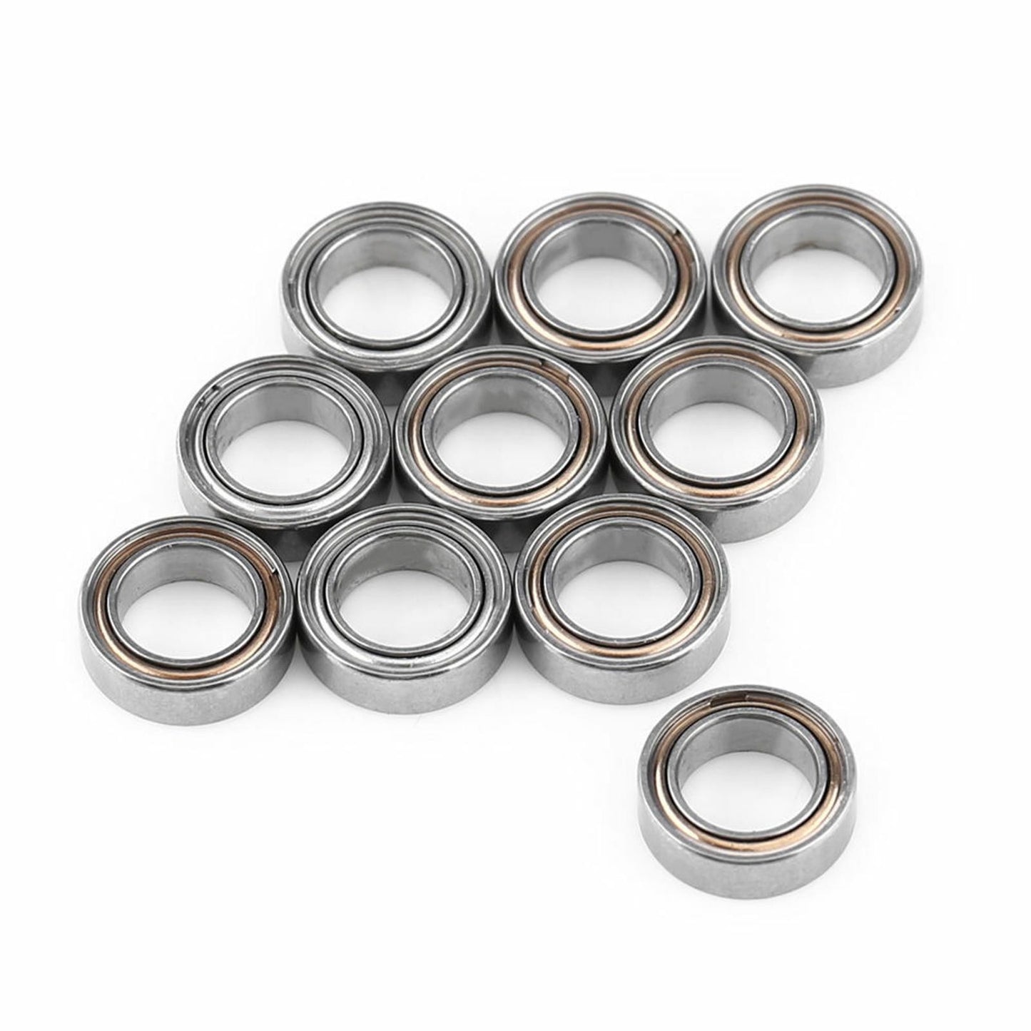 100 pcs 5x8x2.5 mm Metal Shielded Ball Bearing Bearings MR85ZZ 5*8*2.5 New