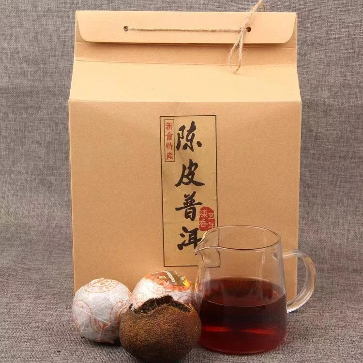 800g organic Tangerine Peel Puerh Tea Leaf Pu'er Black Tea Cooked Ripe puerh tea