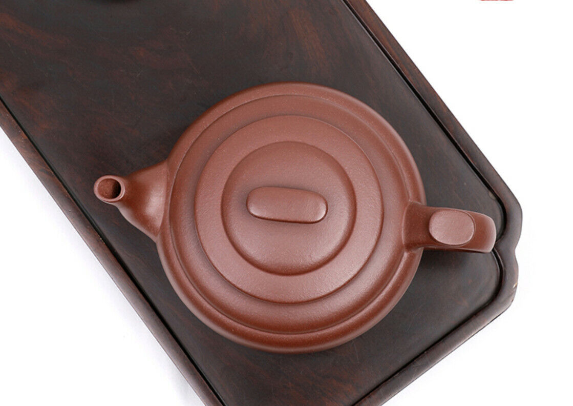 310cc Handmade Purple Sand Erqing Clay Tea Pot in Yixing, China, Shangxinqiao Tea Pot-