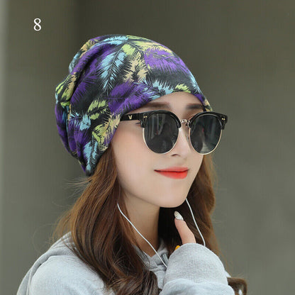 Beanie Hat Mens Ladies Womens Slouchy Warm Ski Skull Cap Hair Loss Turban Hat*US