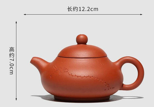 150ml Chinese Yixing Purple Clay Teapot Handmade Kung Fu Tea Set Kettle