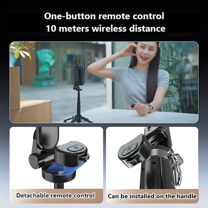 4 in 1 Multifunctional Magnetic Selfie Stick,Magsafes Tripod Stand for Iphone,36