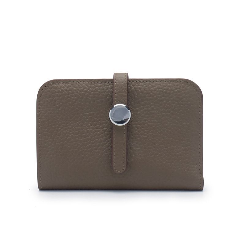 Genuine Leather Passport Cover Unisex Organizer Wallet Long Purse Hasp Money Bag