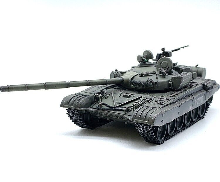 1:72 ARTISAN T-72 Main Battle Tanks Plastic Diecast Military Armor Model