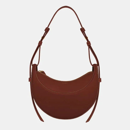 Winter Women's Shoulder Bag Leather Bag Hundred High Quality Saddle Bag