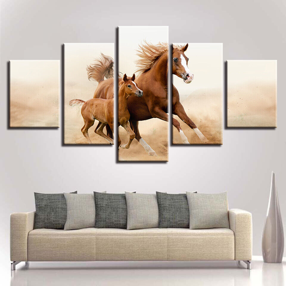 Awesome Sea Shells Starfishes Ocean Beach Canvas Prints Galloping Wall Art Decor