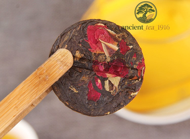 500g 2026 Rose Black Tea Xiaotuo Tea Cake Yunnan Dianhong Tea Rose Flower Tea