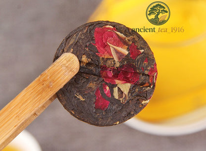 500g 2026 Rose Black Tea Xiaotuo Tea Cake Yunnan Dianhong Tea Rose Flower Tea