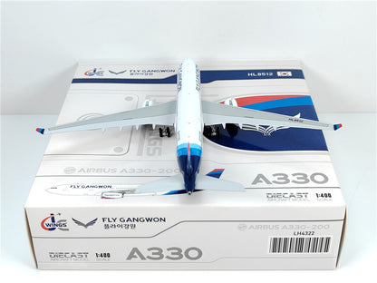 1:400 JC Wings FLY GANGWON AIRBUS A330-200 Passenger Airplane Diecast Model