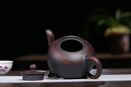 handmade tea pot marked purple clay yixing zisha master pot Chinese kungfu pots