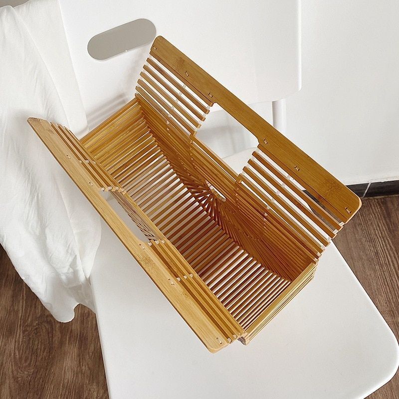 Elegant Weave Tote Bag - Thumbnail 3