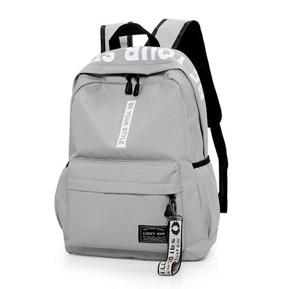 Teenagers School Backpack Girl Men Women Shoulder Bag
