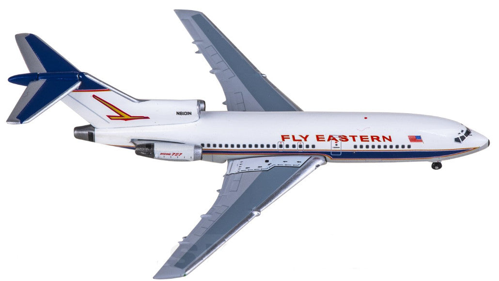 1:400 AeroClassics Fly Eastern Boeing 727-100 Caravelle Airplane Diecast Model