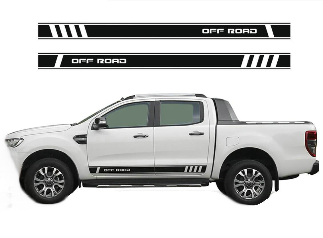 Custom Car Sticker For All Models Graphic Vinyl Off Road Stripe Side Door Decals