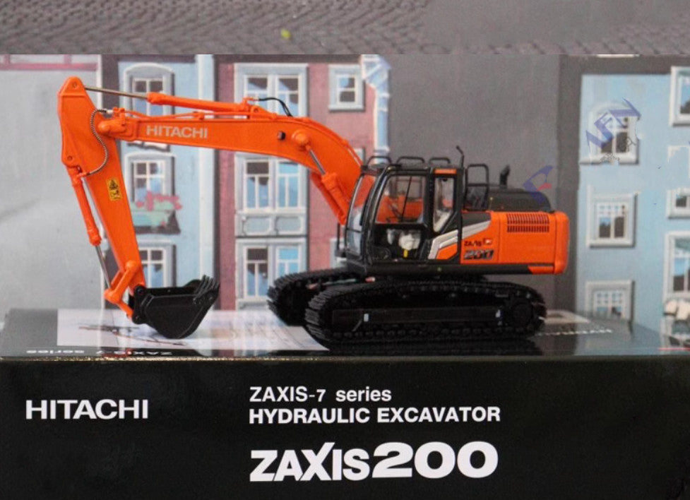 1:50 25CM ZAXIS200-7 Excavator Construction Machine Equipment Diecast Model
