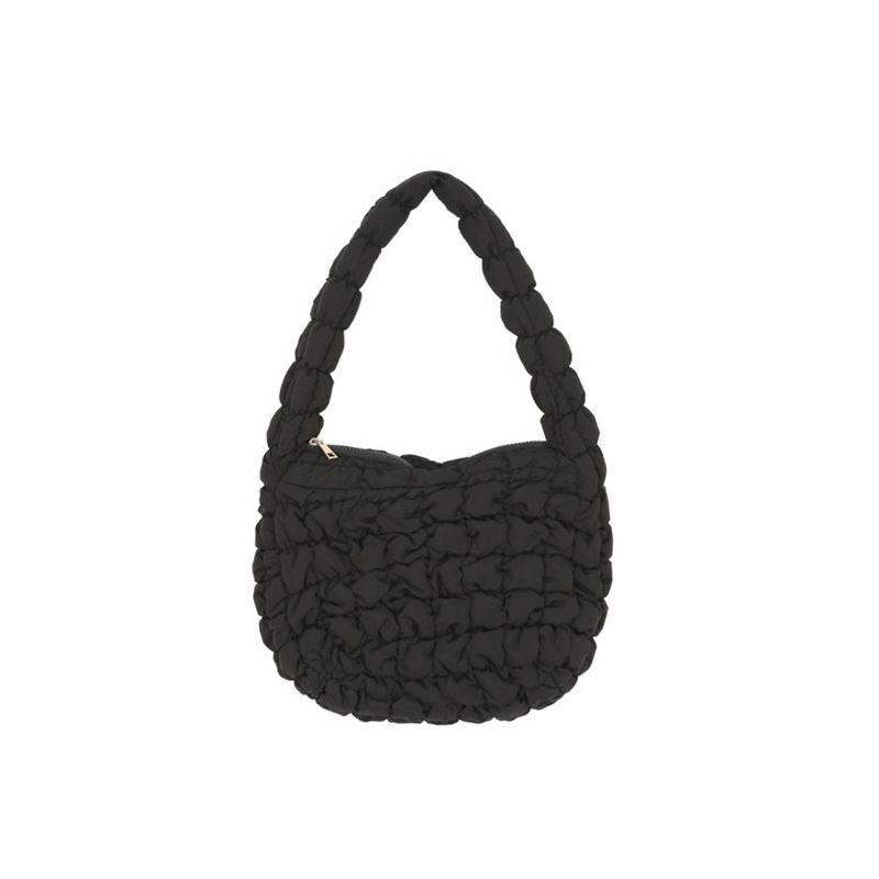 Nylon Handbag Hobos Shoulder Bags Padded Small Tote Bag Colorful Shopper Purses