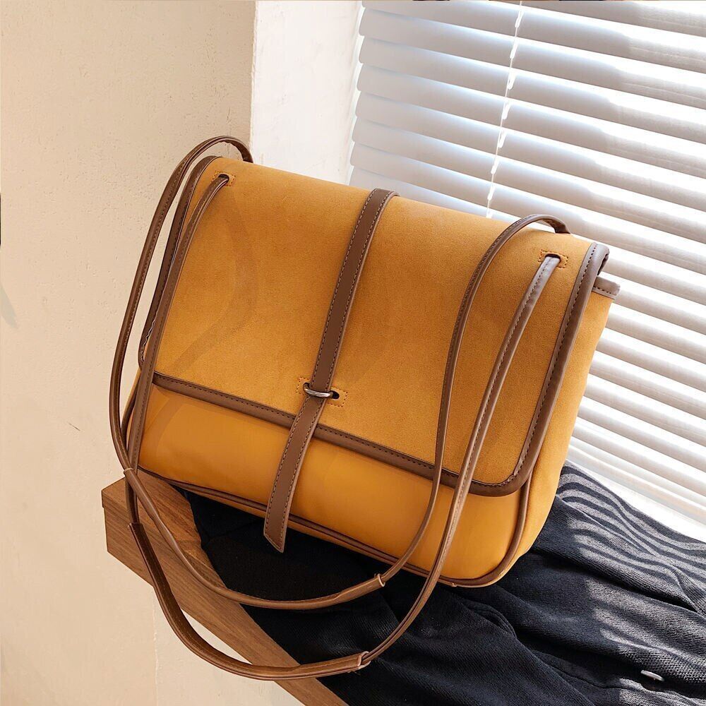 Women Shoulder Bags PU Leather Square Messenger Bag Handbags Purses