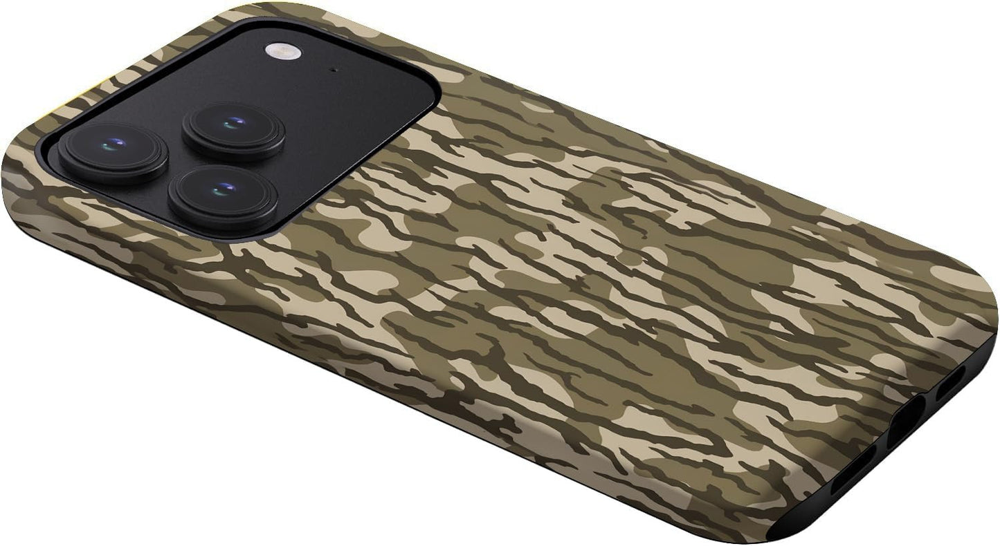 For Iphone 17 Pro Max Case,Camo Camouflage Phone Case for Girl Women Boy Men,Hyb