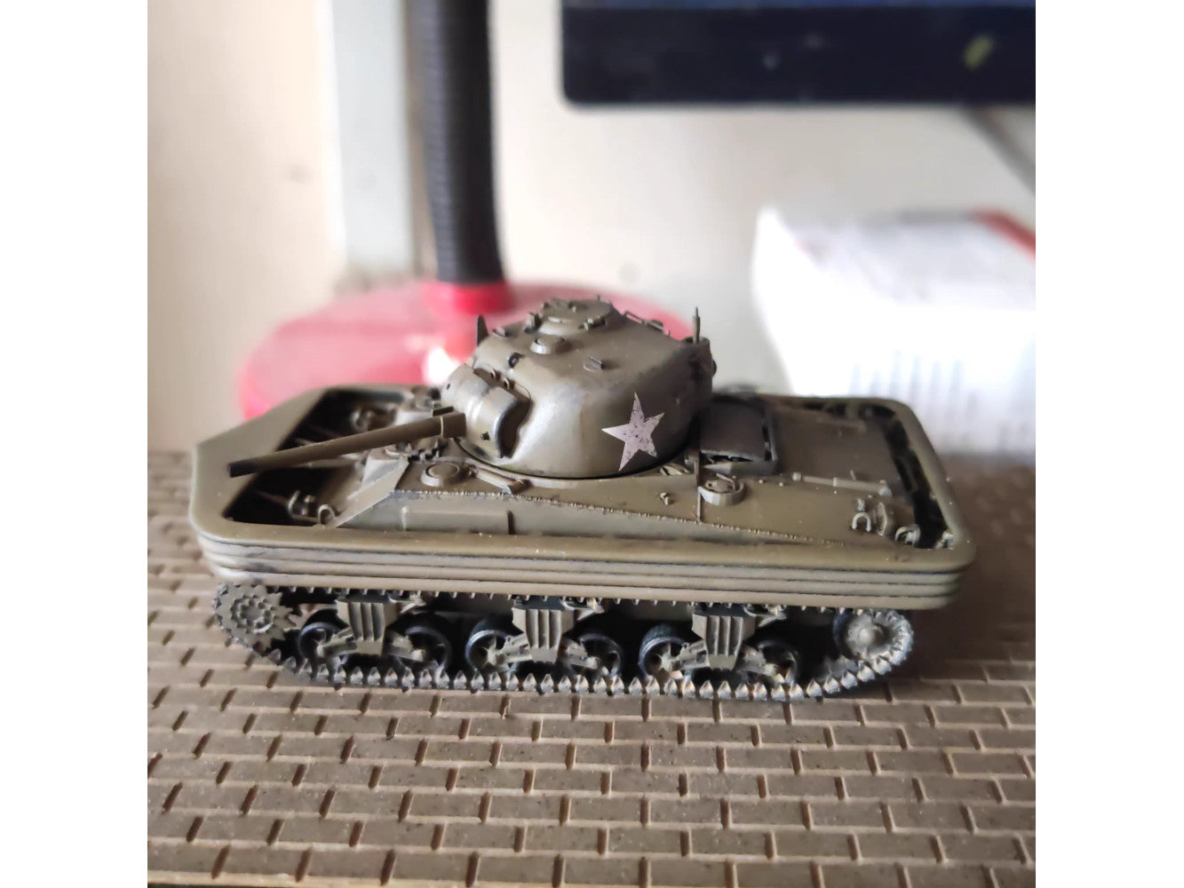 1/72 US M4 Sherman DD Amphibious Tank Painted Finished Model