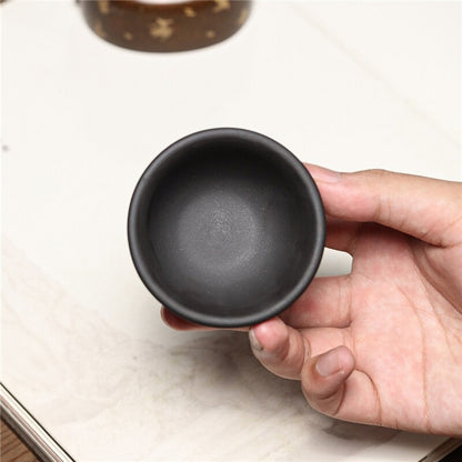On Sales Real Yixing Zisha Purple Clay Tea Cup Chinese Kungfu Cup Original Ore