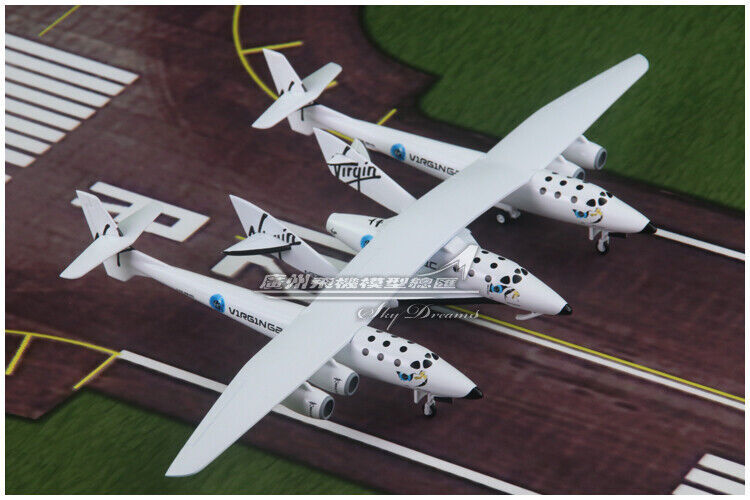 1:200 JC Wings VIRGIN GALACTIC Old Livery Passenger Plane Diecast Aircraft Model