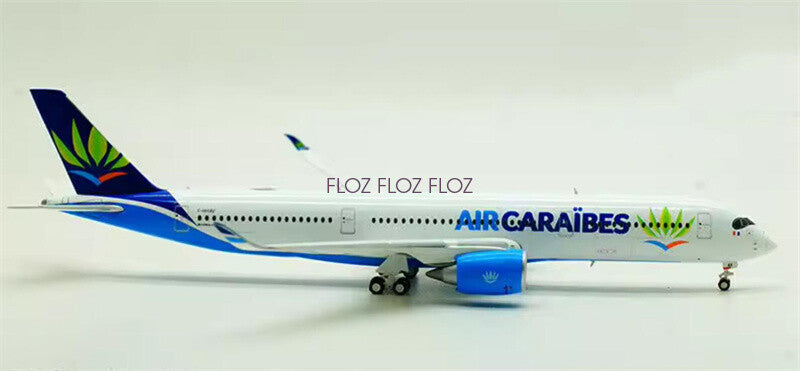 JC Wings Air Caraibes for Airbus A350-900 F-HHAV 1:400 Aircraft Pre-built Model