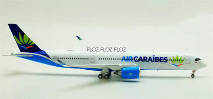 JC Wings Air Caraibes for Airbus A350-900 F-HHAV 1:400 Aircraft Pre-built Model
