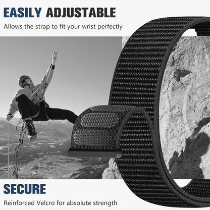 18Mm 20Mm 22Mm Hook and Loop Watch Band Compatible with Garmin Vivoactive 5/ Viv