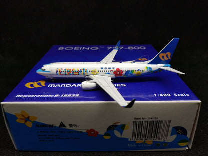 1:400 Phoenix MANDARIN AIRLINES B737-800W Airplane Diecast Aircraft Plane Model