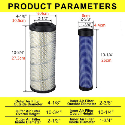 Quality Material 21537000 Lawn Mower Air Filter For Ariens For Kohler CH18-CH26
