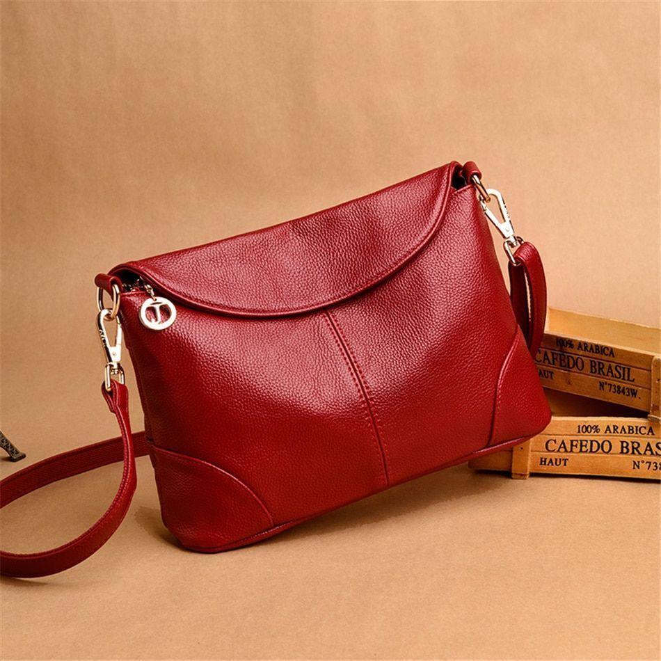 Leather Handbag Messenger Bag Small Shoulder Crossbody Bags Polyester Synthetic