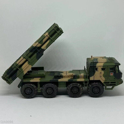 1/72 China PLA PHL-191 Long-range Rocket Launcher Tricolor Camouflage Model