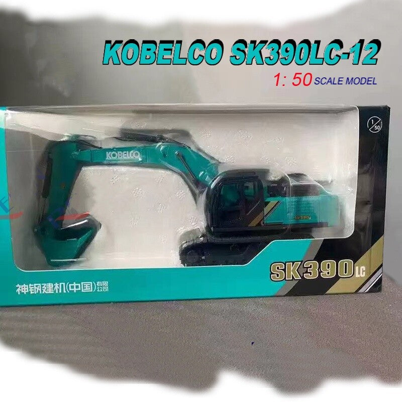1:50 KOBELCO SK390LC-12 Excavator Machine Construction Equipment Diecast Model
